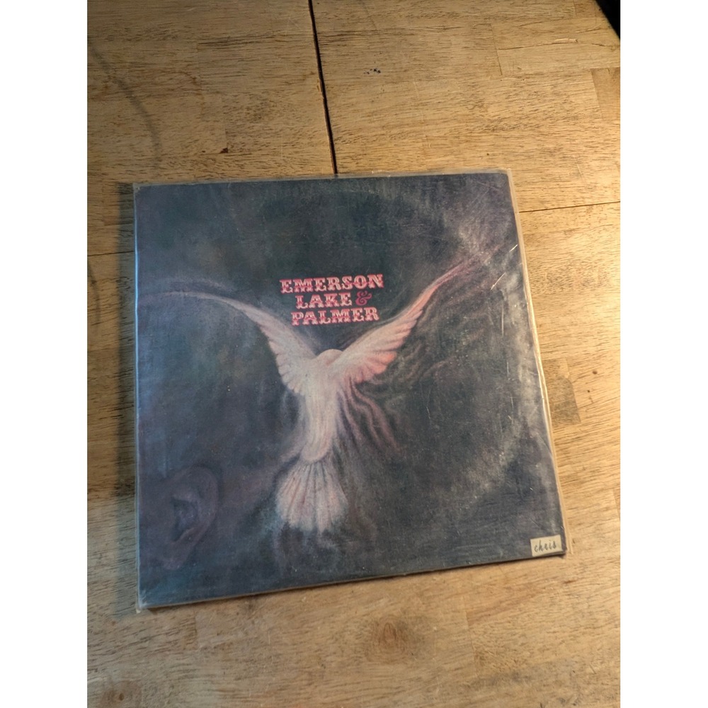 Emerson Lake & Palmer Self Titled Vinyl LP Lucky Man Cotillion SD 9040 1970
